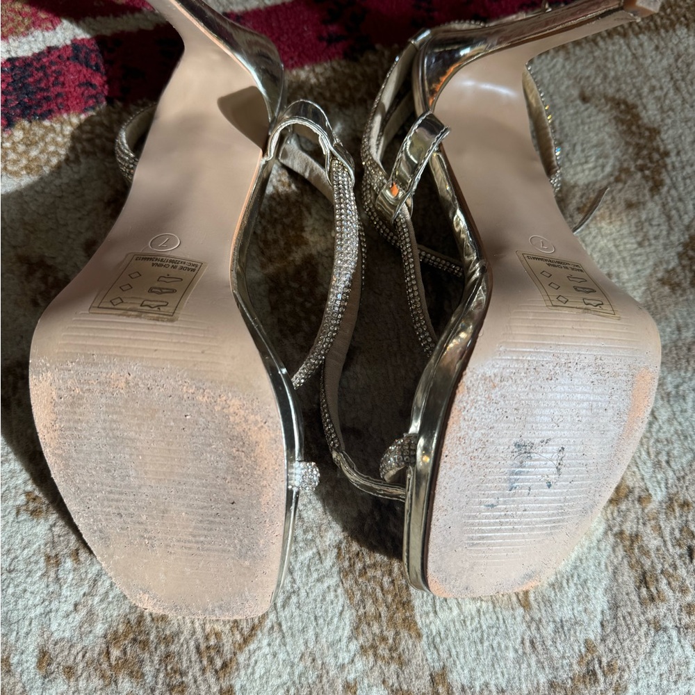 Rhinestones Strap Heels - Picture 6 of 6